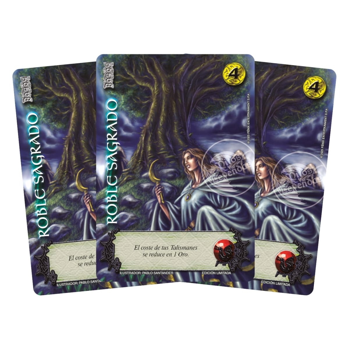 Play Set Roble Sagrado - Foil Premium (Carta X 3 Copias)1