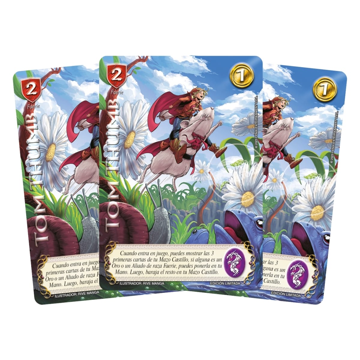 Play Set Tom Thumb - Foil Premium (Carta X 3 Copias)1