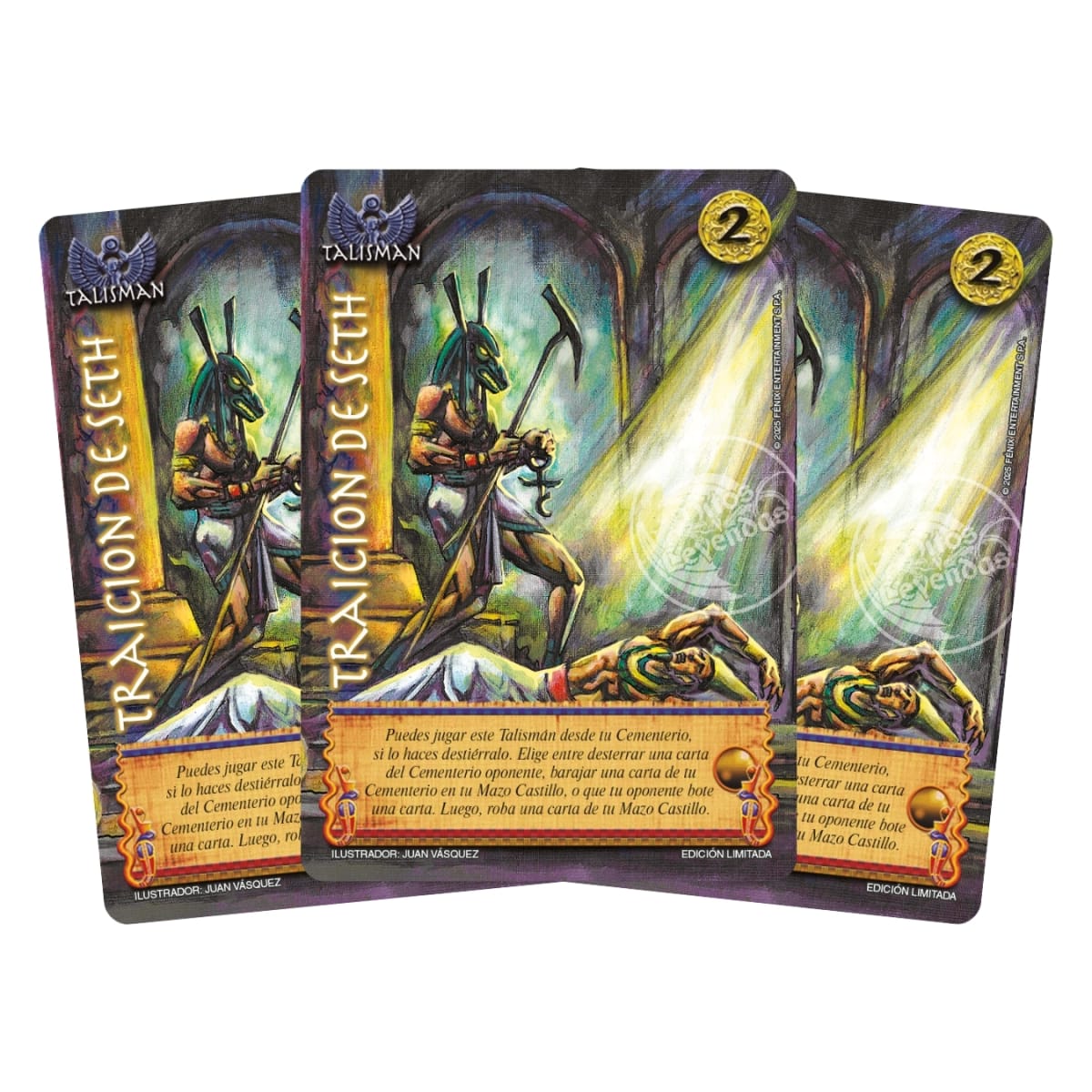 Play Set Traición De Seth - Foil Premium (Carta X 3 Copias)1