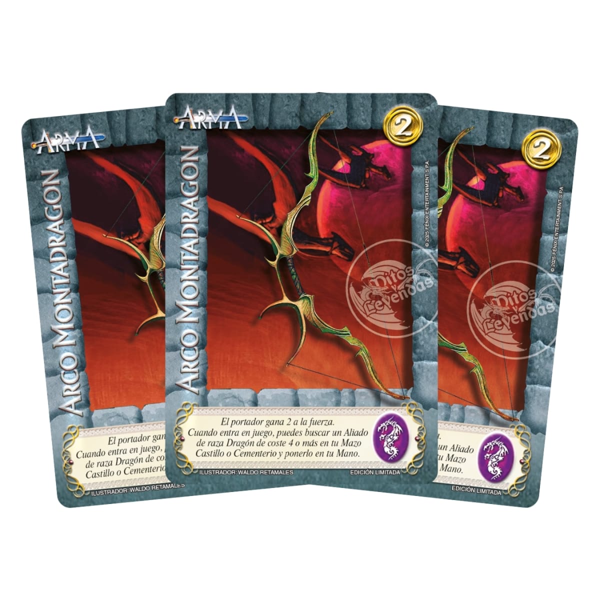 Play Set Arco Montadragón - Foil Premium (Carta X 3 Copias)1
