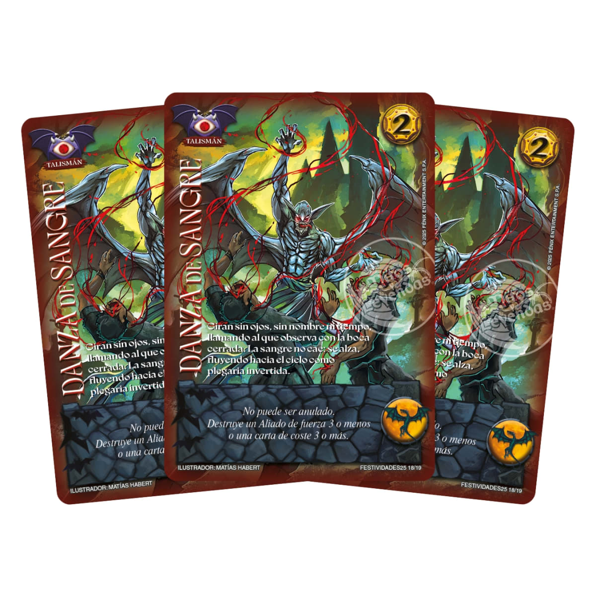 Play Set Danza De Sangre (Carta X 3 Copias)1