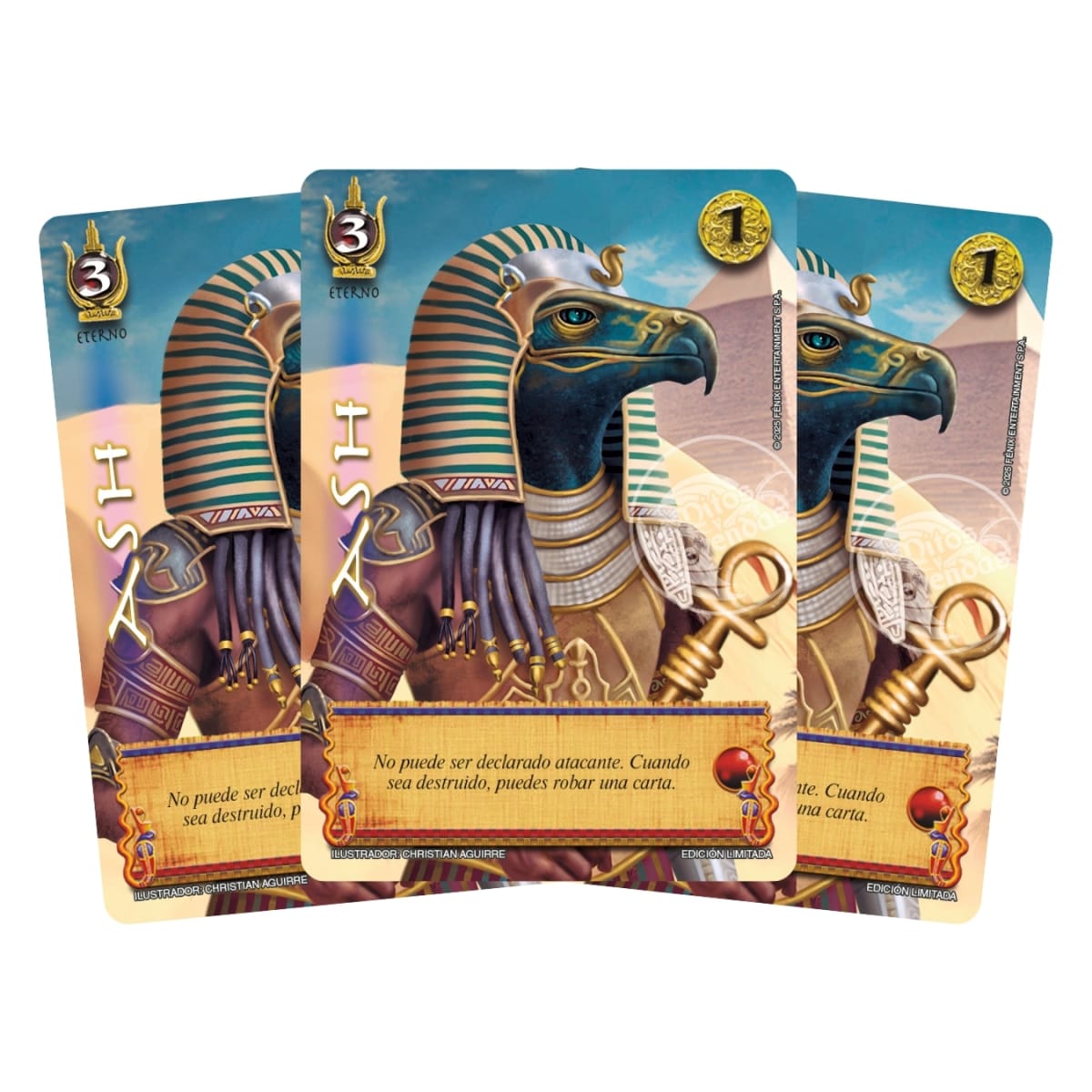 Play Set Ash - Foil Premium (Carta X 3 Copias)1