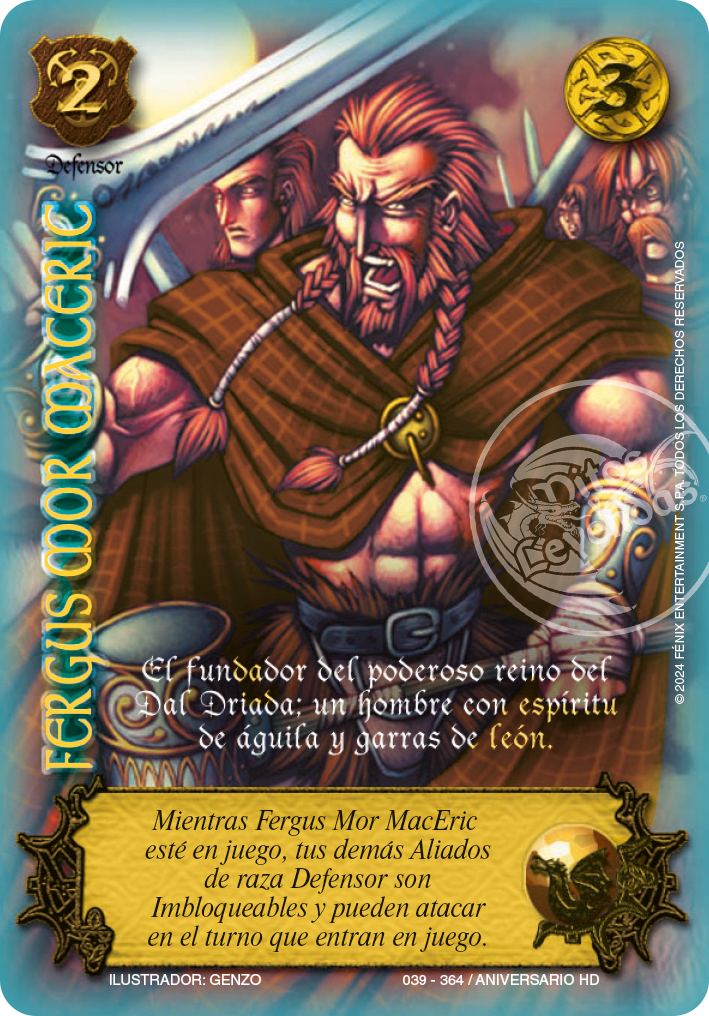 Fergus Mor Maceric - Foil Premium Retro1
