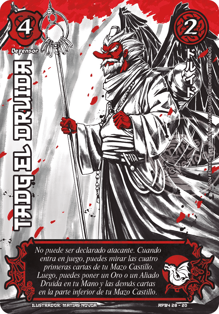 Tadg El Druida - Arte Shogun1