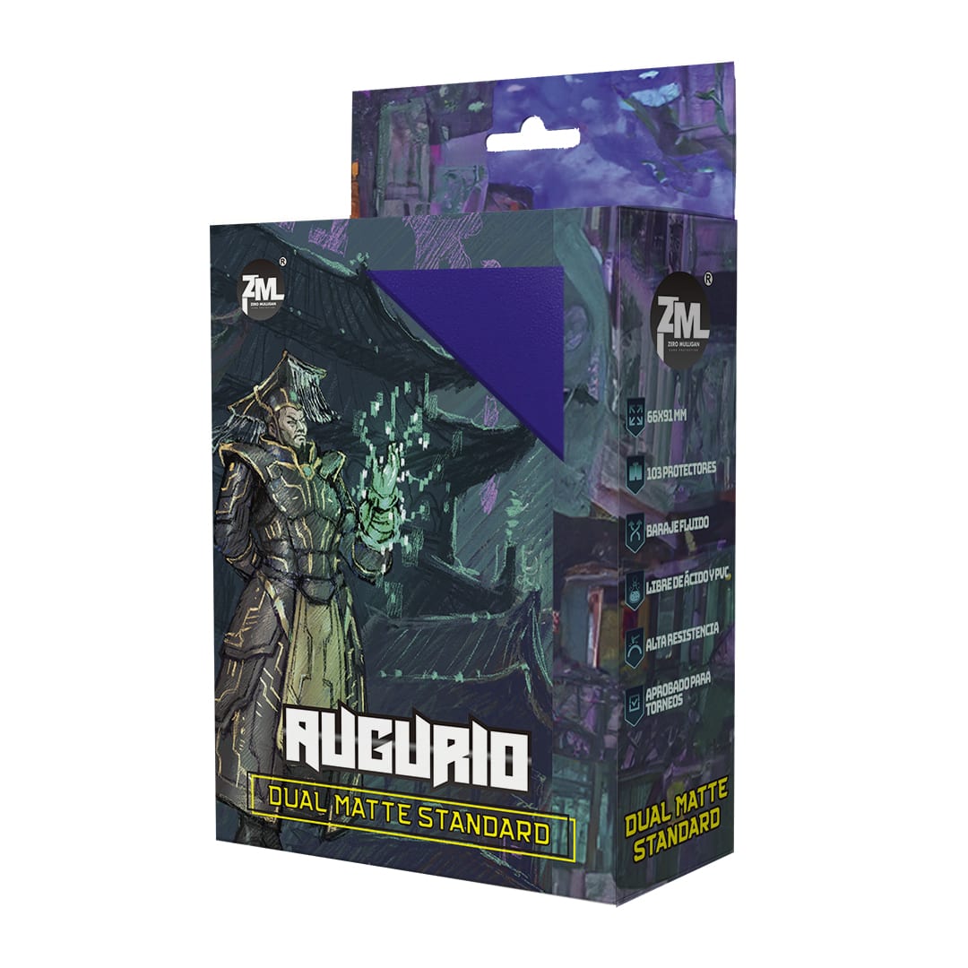 Protector Zero Mulligan Dual Matte Standar - Color Morado1