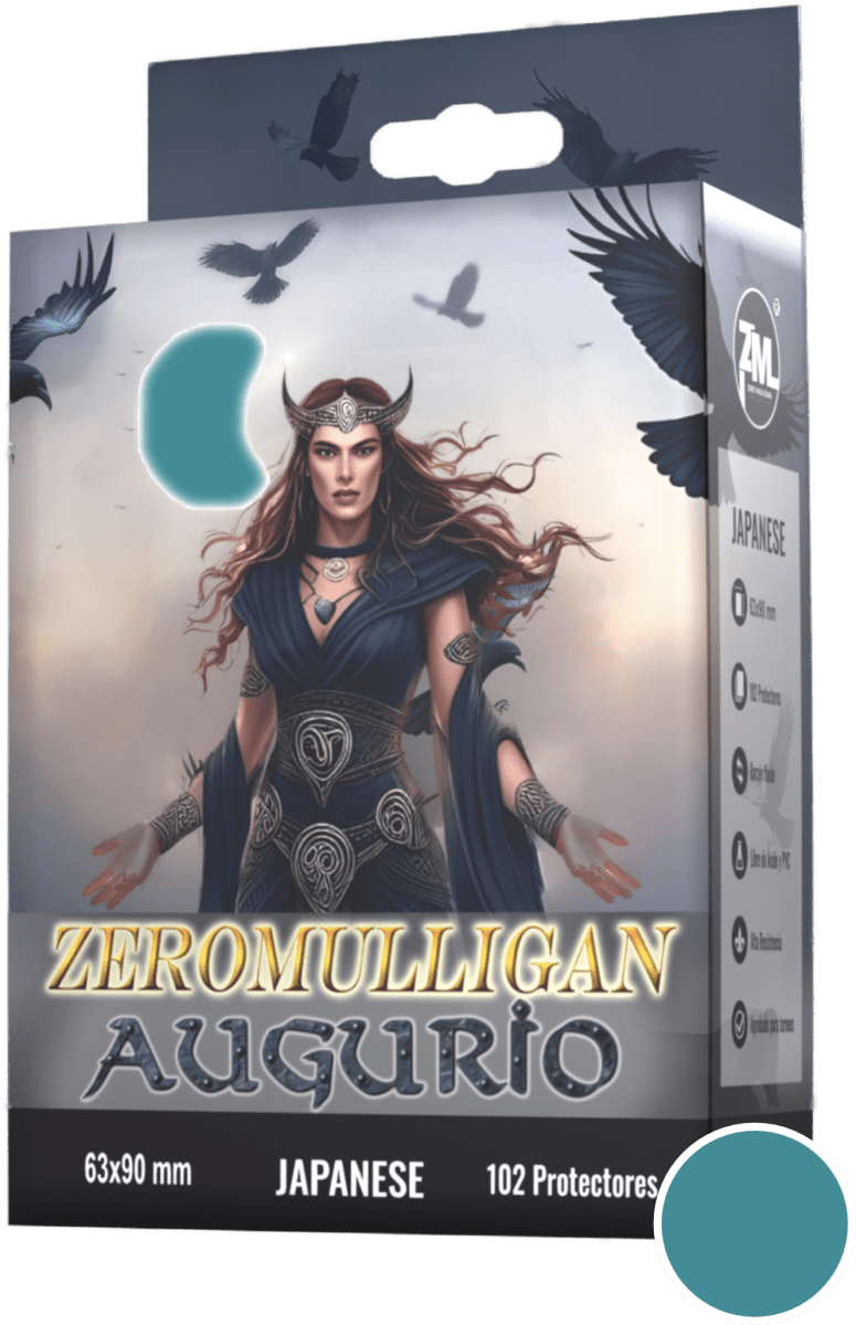 Protector Zero Mulligan Augurio Japanese - Color Celeste1