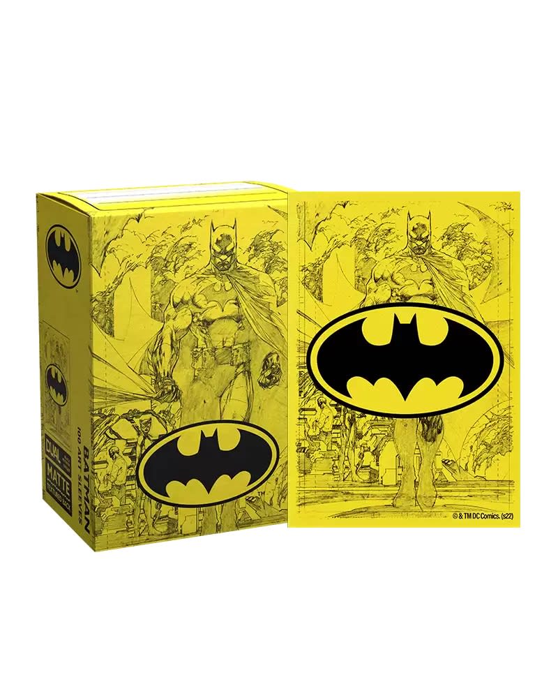 Dragon Shield Sleeves - Standard DUAL- Matte 'Batman Core'1