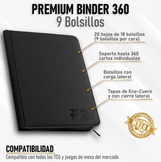 Carpeta Topdeck Premium Binder 3601