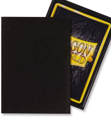 SLEEVES STANDARD SIZE MATTE 100 - BLACK2