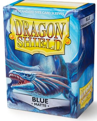 SLEEVES STANDARD SIZE MATTE 100 - BLUE1