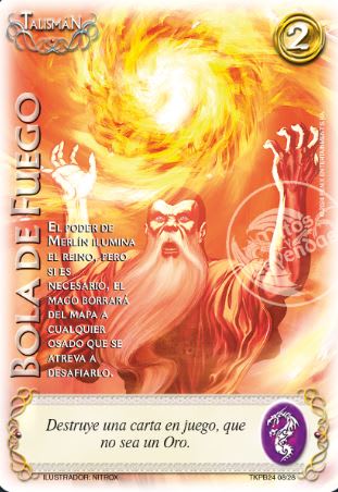 Bola De Fuego - Ilustración Alternativa1
