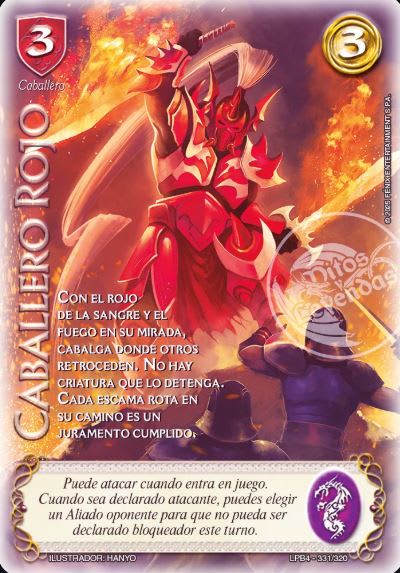 Caballero Rojo  - Promocional Kit1