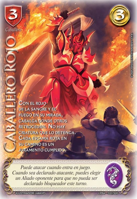 Caballero Rojo  - Promocional Kit1