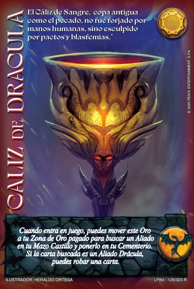 Caliz De Drácula  - Real 4.01