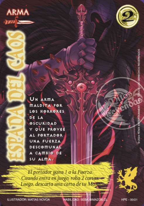 Espada del Caos (VDLN - Buy a box)1