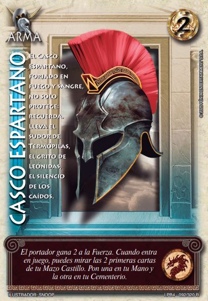 Casco Espartano  - Real 4.01