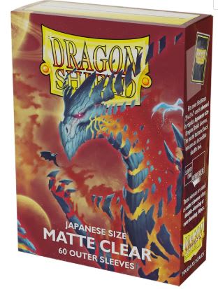 JAPANESE OUTER SLEEVES - MATTE - CLEAR1