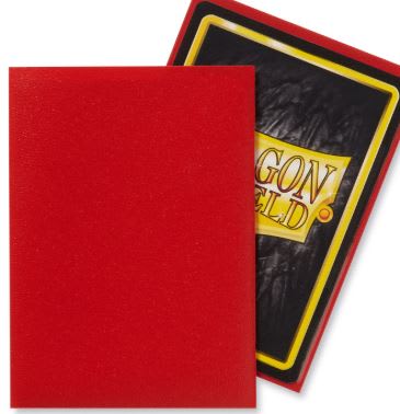 SLEEVES STANDARD SIZE MATTE 100 - CRIMSON2