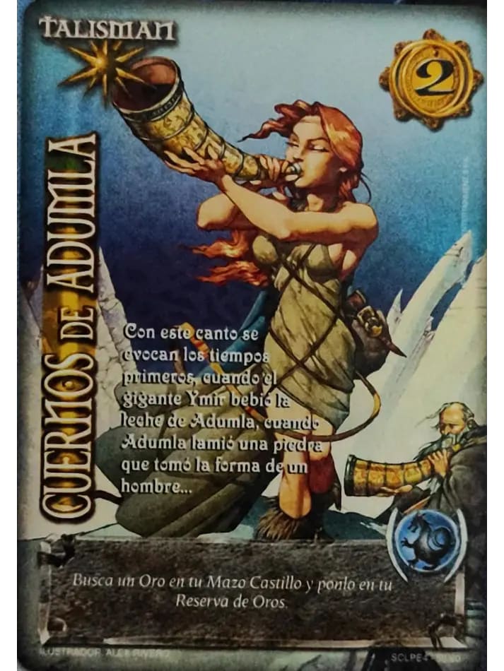 Cuerno de Adumla LPE4 - Foil Escama1