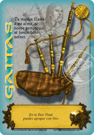 Gaitas - Foil Premium Retro1