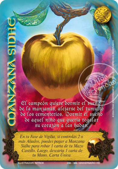 Manzana Sidhe - Foil Premium Retro1