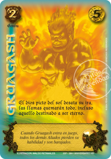 Gruagash - Foil Premium Retro1