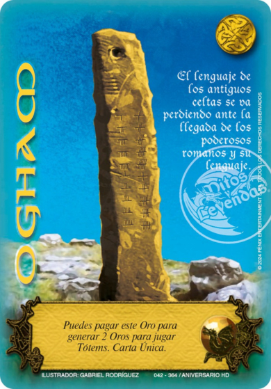 Ogham - Foil Premium Retro1