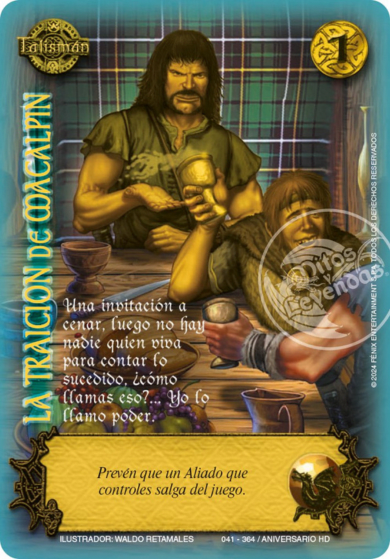 La Traicion De Macalpin - Foil Premium Retro1