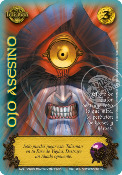 Ojo Asesino - Foil Premium Retro1