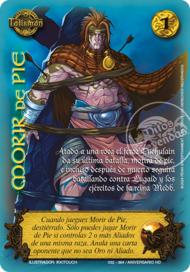 Morir De Pie - Foil Premium Retro1