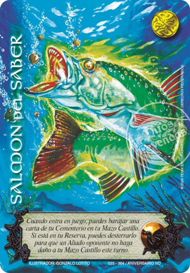 Salmón Del Saber - Full Art Aniversario1