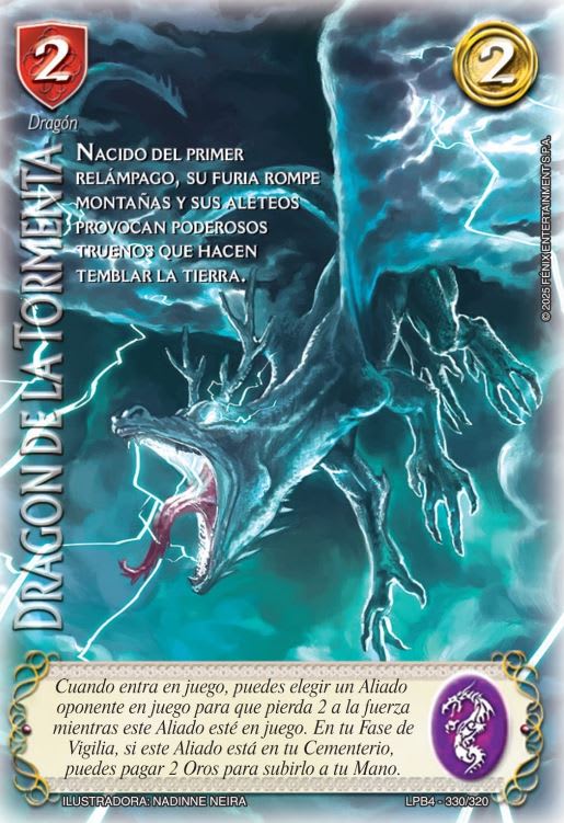 Dragón De La Tormenta - Promocional Kit1