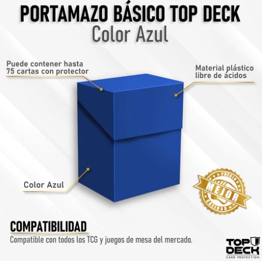 Portamazo Basico Top Deck Color Azul1