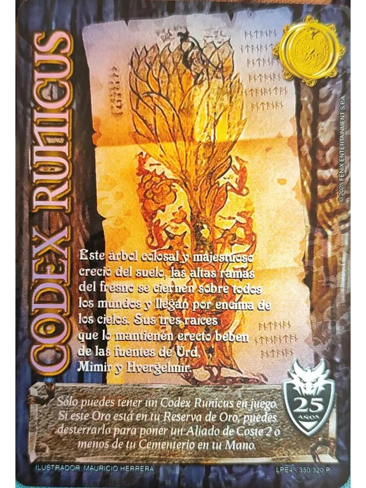 Codex Runicus (Aniversario 25)1