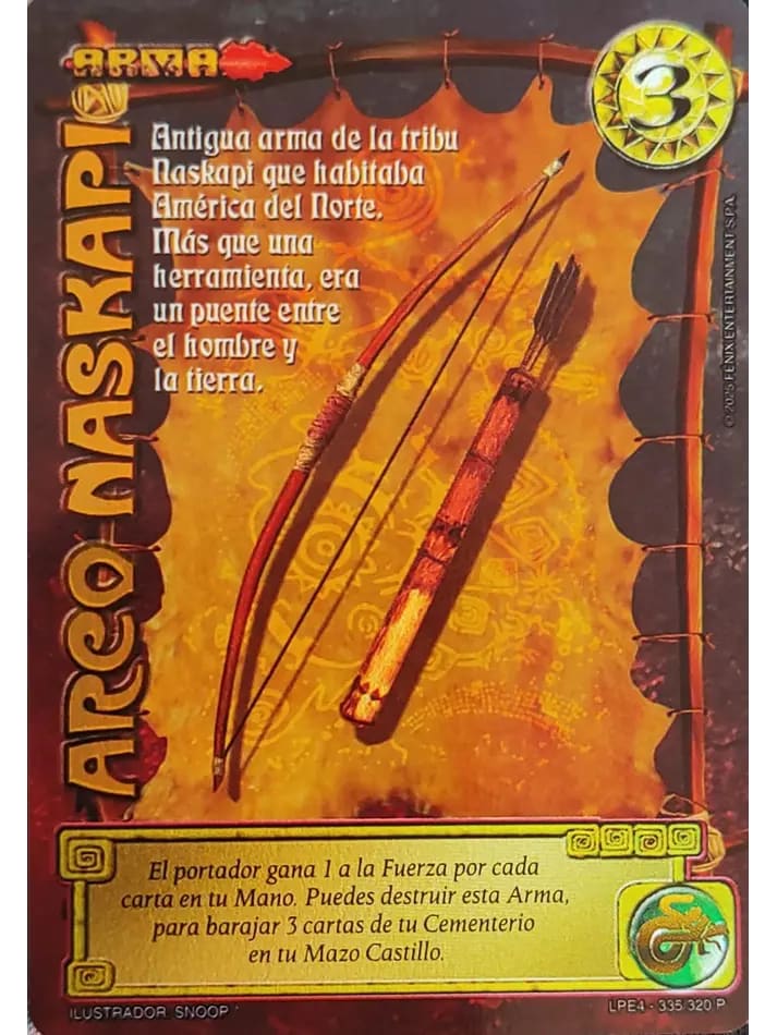 Arco Naskapi (Kit Vinland)1