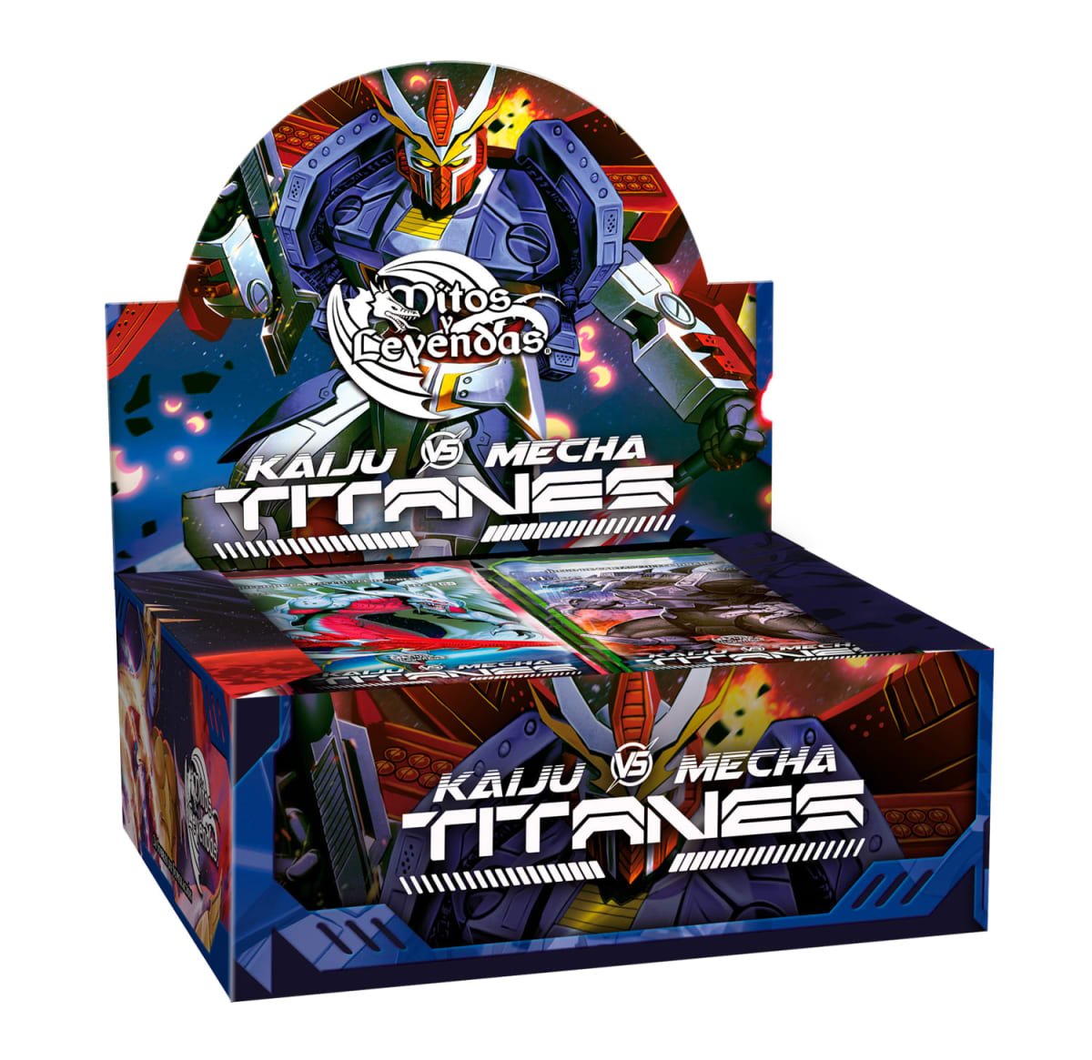 Display Imperio Kaiju vs Mecha: Titanes1