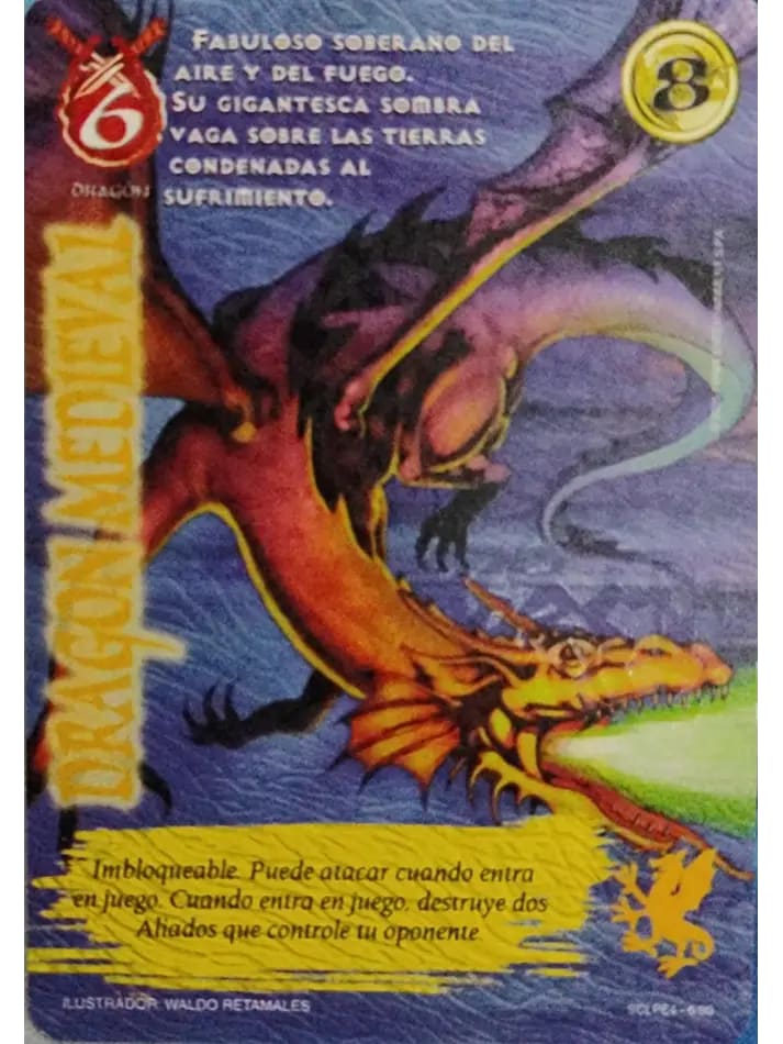 Dragon Medieval LPE4 - Foil Escama1