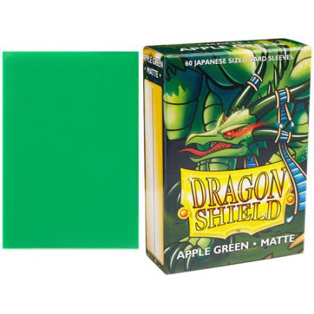 Dragon Shield Sleeves - Japanese- Matte Apple Green1