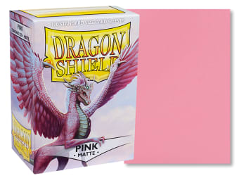 Dragon Shield Sleeves - Standard- Matte Pink1