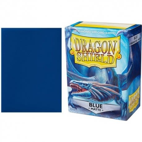 Dragon Shield Sleeves - Standard- Matte Blue1