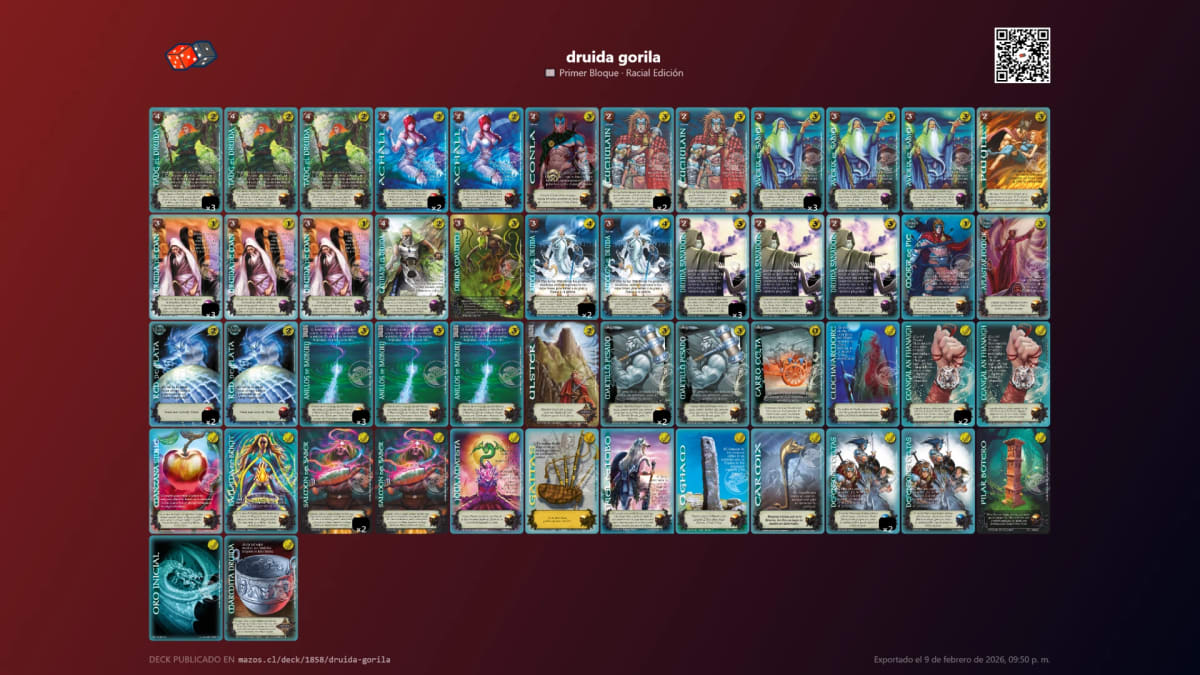 Mazo Primer Bloque Racial 