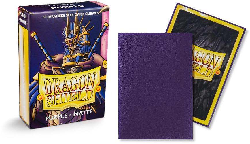 Dragon Shield Sleeves - Japanese- Matte Purple1