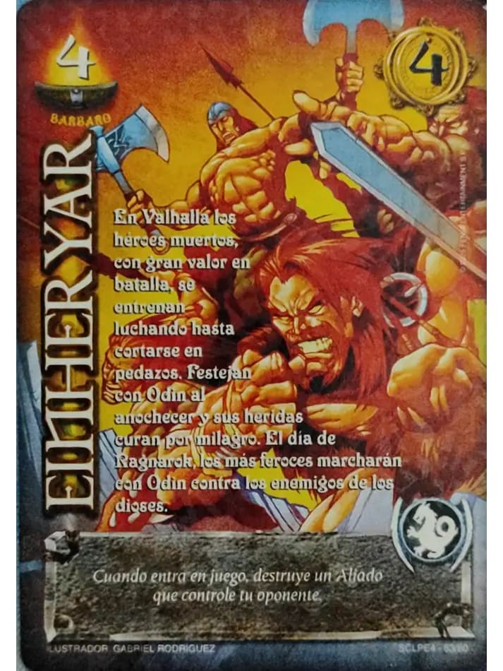 Einherjar LPE4 - Foil Escama1