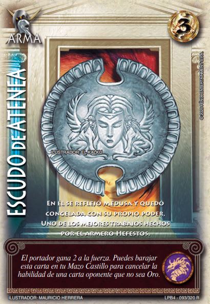 Escudo De Atenea  - Real 4.01