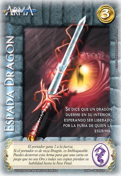 Espada Dragón  - Real 4.01