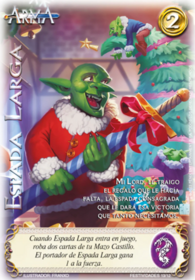 Espada Larga - Versión Navideña1