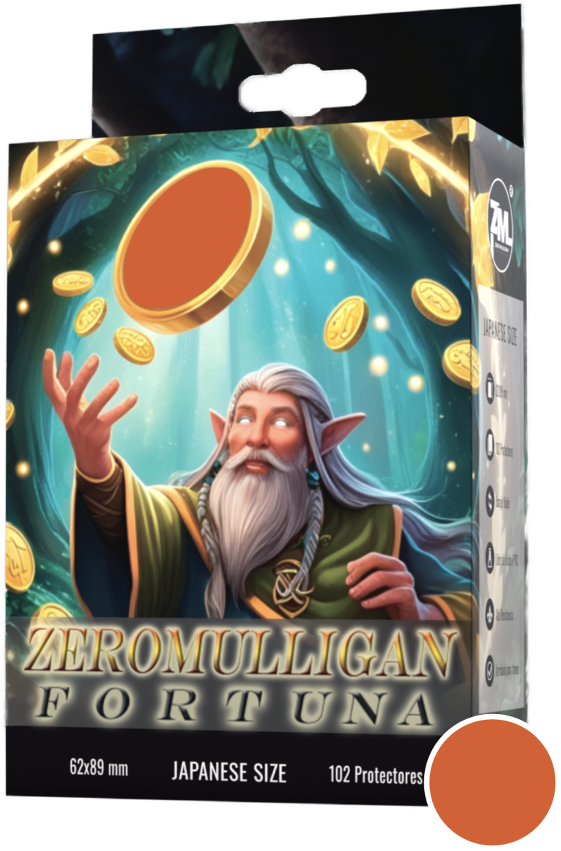 Protector Zero Mulligan Fortuna Japanese  - Anaranjado1