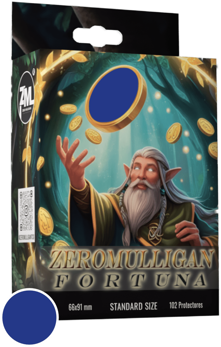 Protector Zero Mulligan Fortuna Standar - Azul1