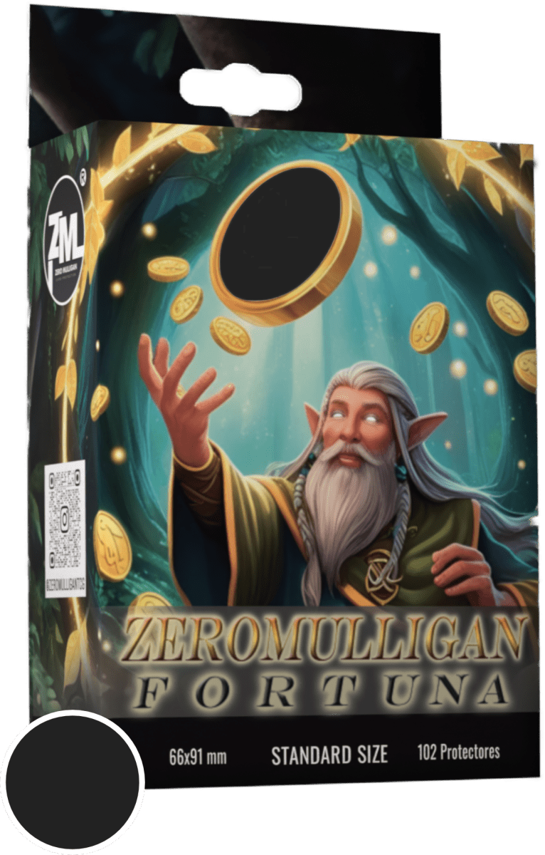 Protector Zero Mulligan Fortuna Standar - Negro1