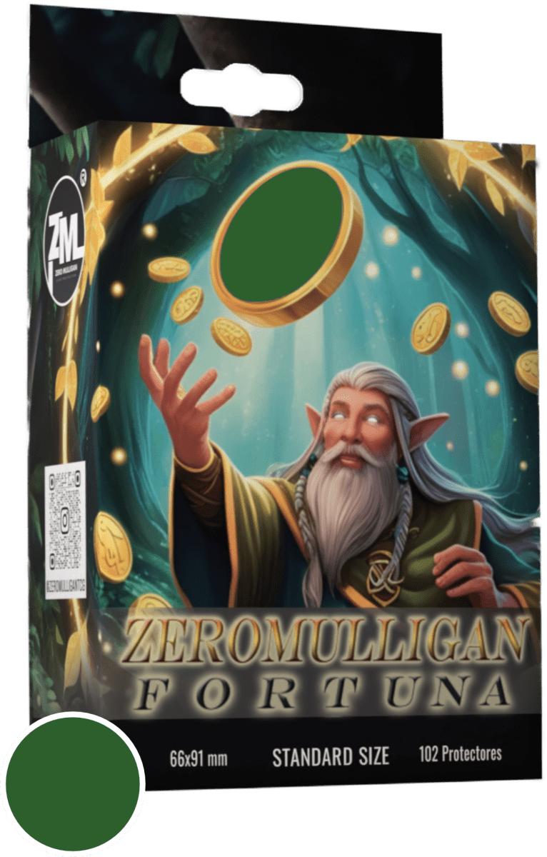 Protector Zero Mulligan Fortuna Standar - Verde1